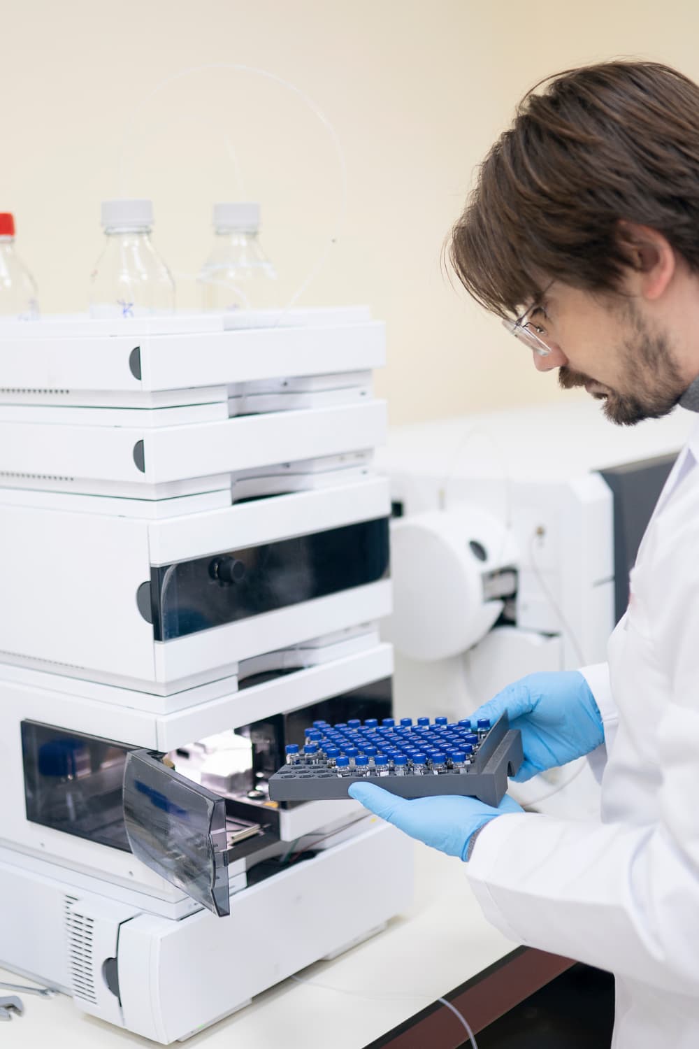 LC-MS laboratorietest hos MUUZ – præcis analyse og dokumenteret renhed i funktionelle svampe